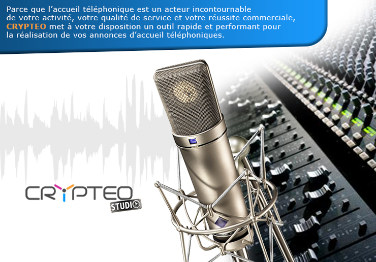 Attente telephonique Crypteo